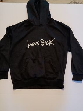 Temu LoveSick Fleece Sweatshirt Size: Men's L